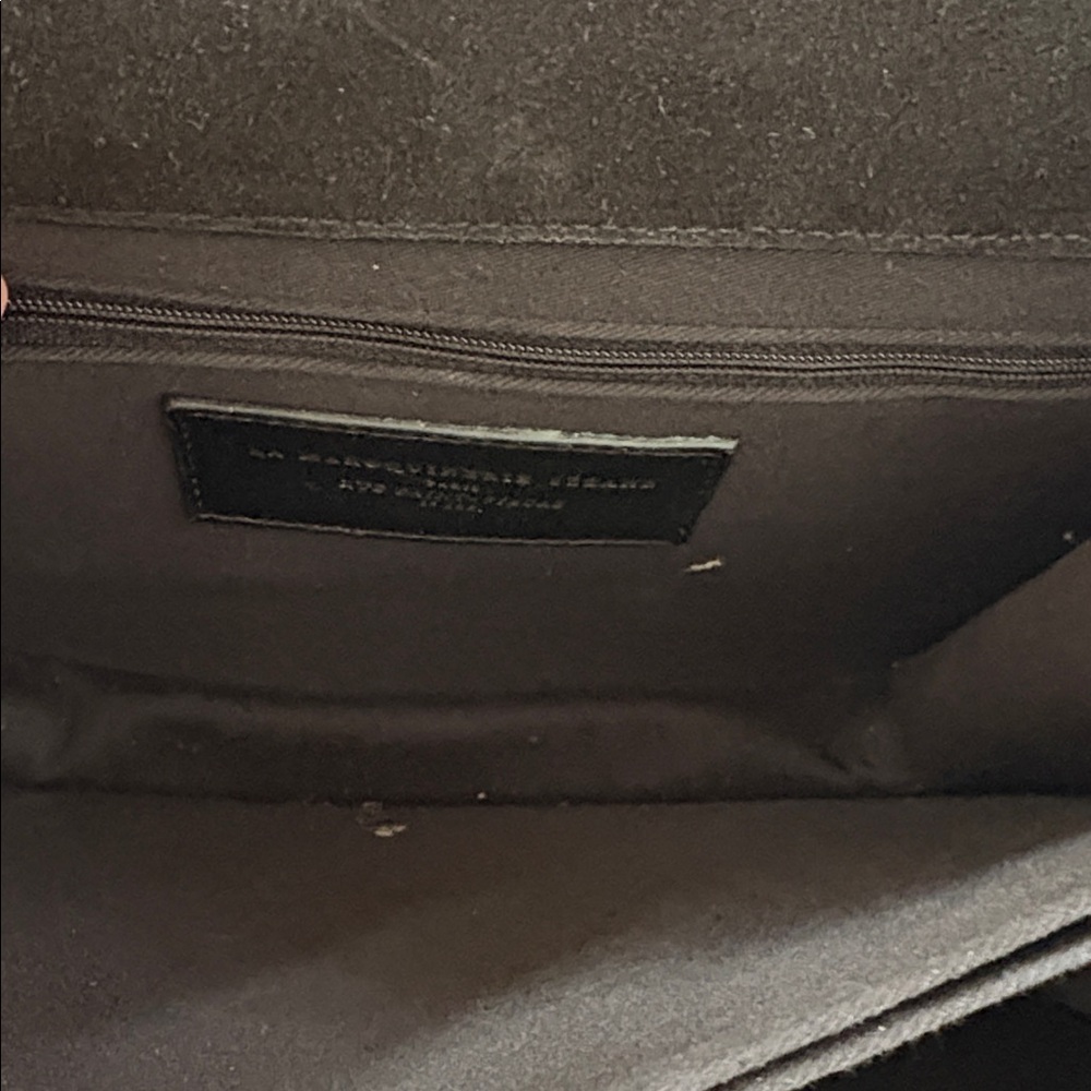 Sezane Large Roméo Bag Noir Bi-matière - Size T-U - Picture 6 of 8